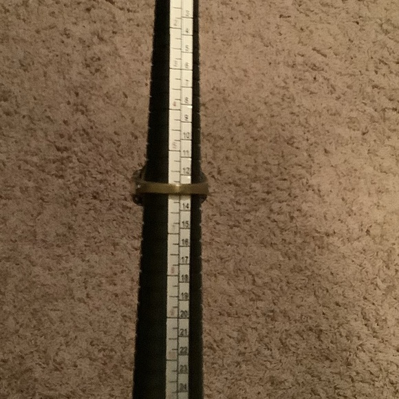 Heidi Daus Elegant Red Gemstone & Swarovski Crystal Ring. Sz 6. NWOT - Picture 4 of 8